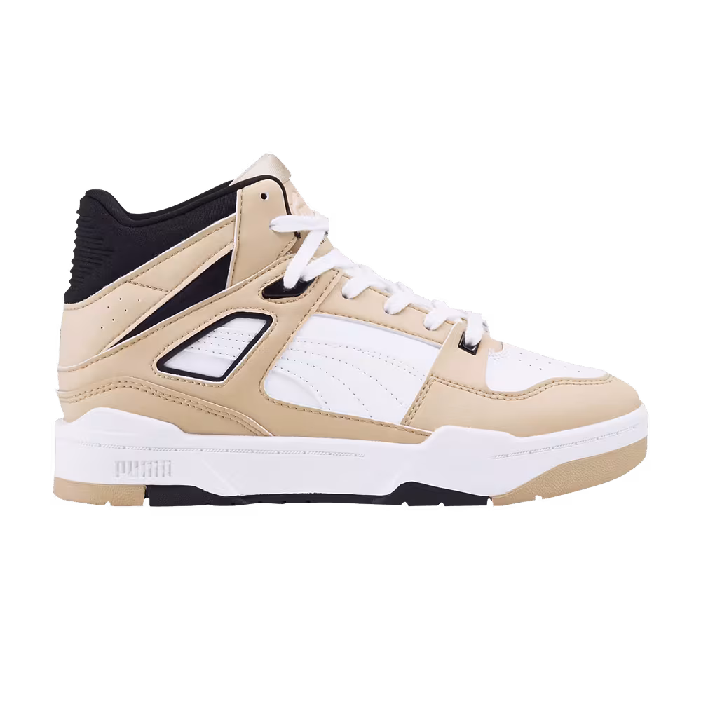 Puma Women's Slipstream Mid White Light Sand