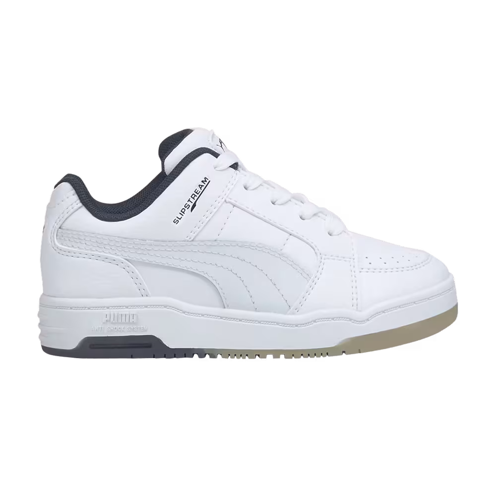 Puma Slipstream Lo Reprise Little Kid White Dark Slate