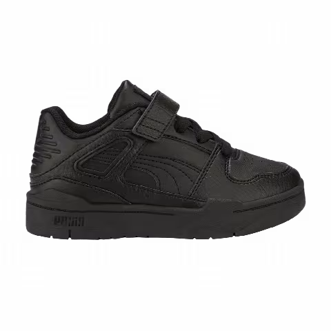 Puma Slipstream Leather Little Kid 'Triple Black'