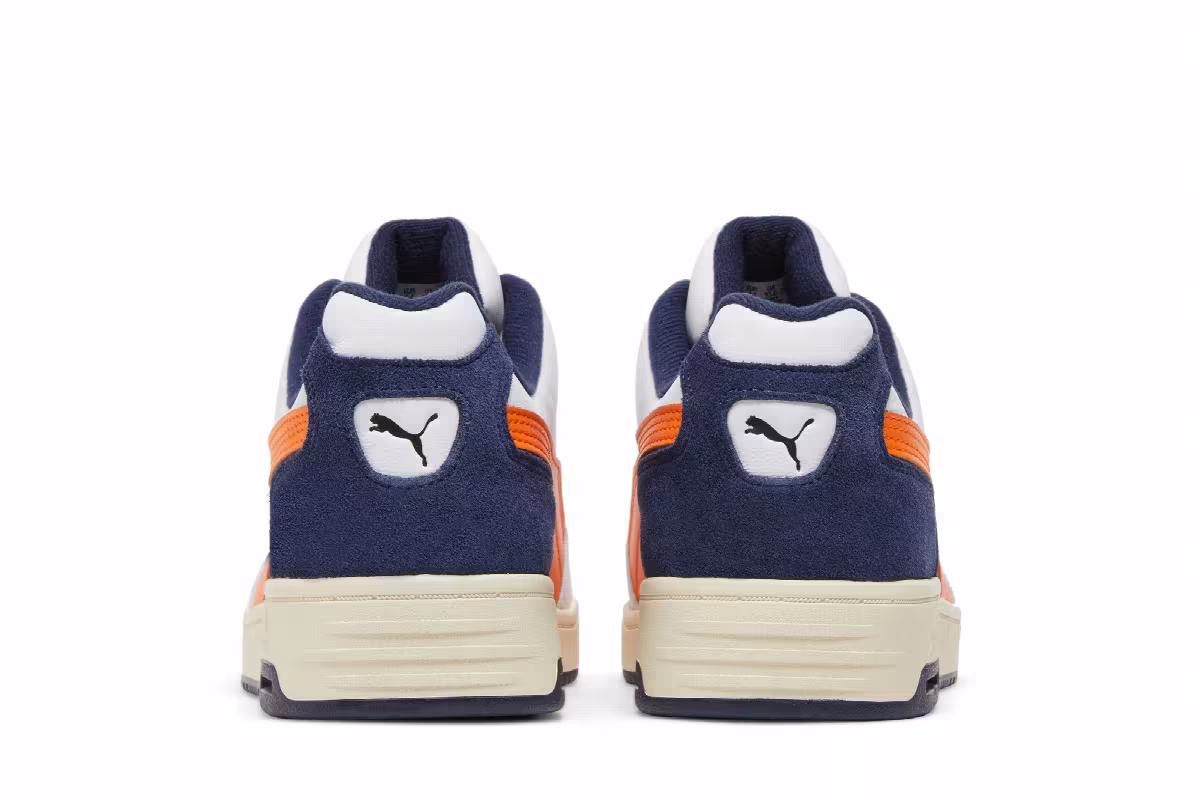 Puma Slipstream Lo White Vibrant Orange, view 7