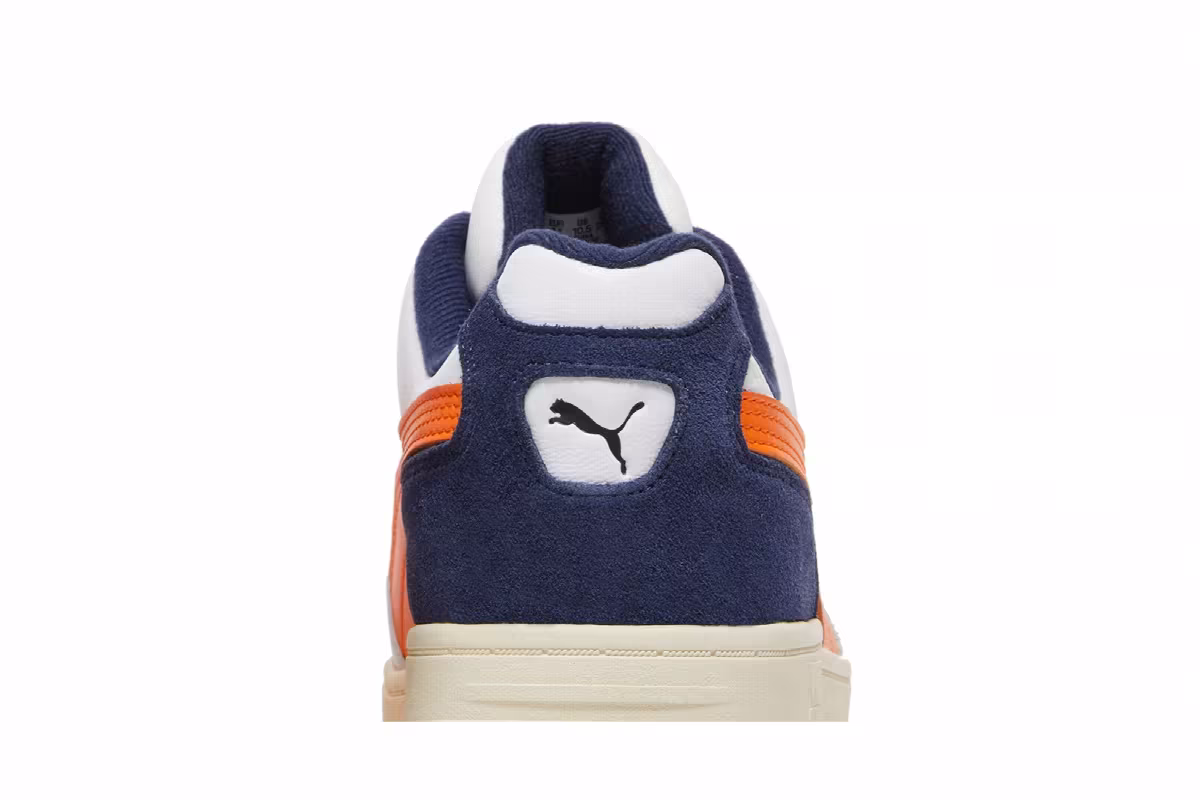 Puma Slipstream Lo White Vibrant Orange, view 8