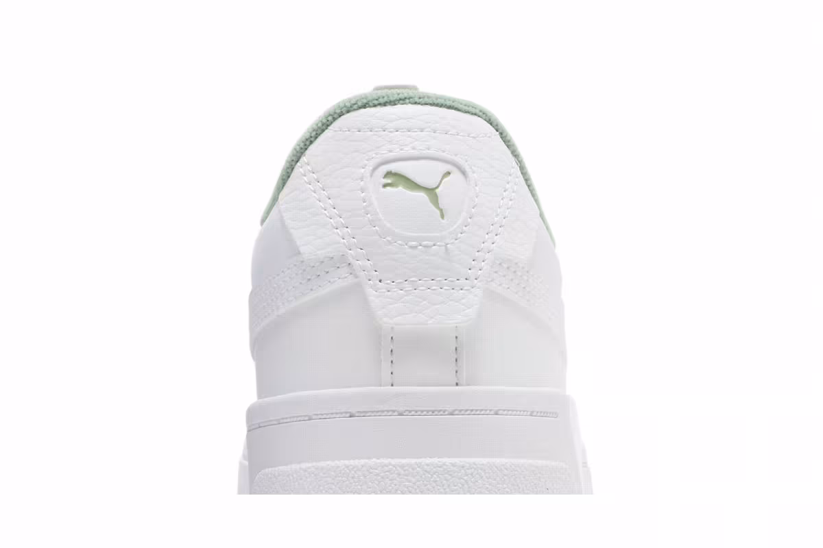 Puma Women's Cali Dream Terry White Dusty Green, view 8