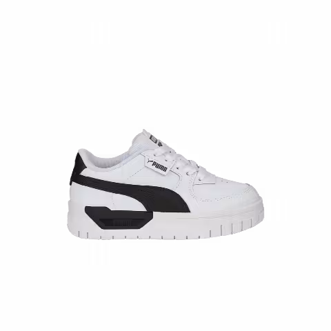 Puma Cali Dream Leather Little Kid 'White Black'