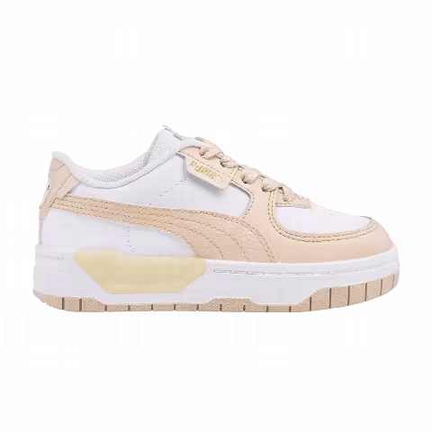 Puma Cali Dream Leather Little Kid 'White Shifting Sand'