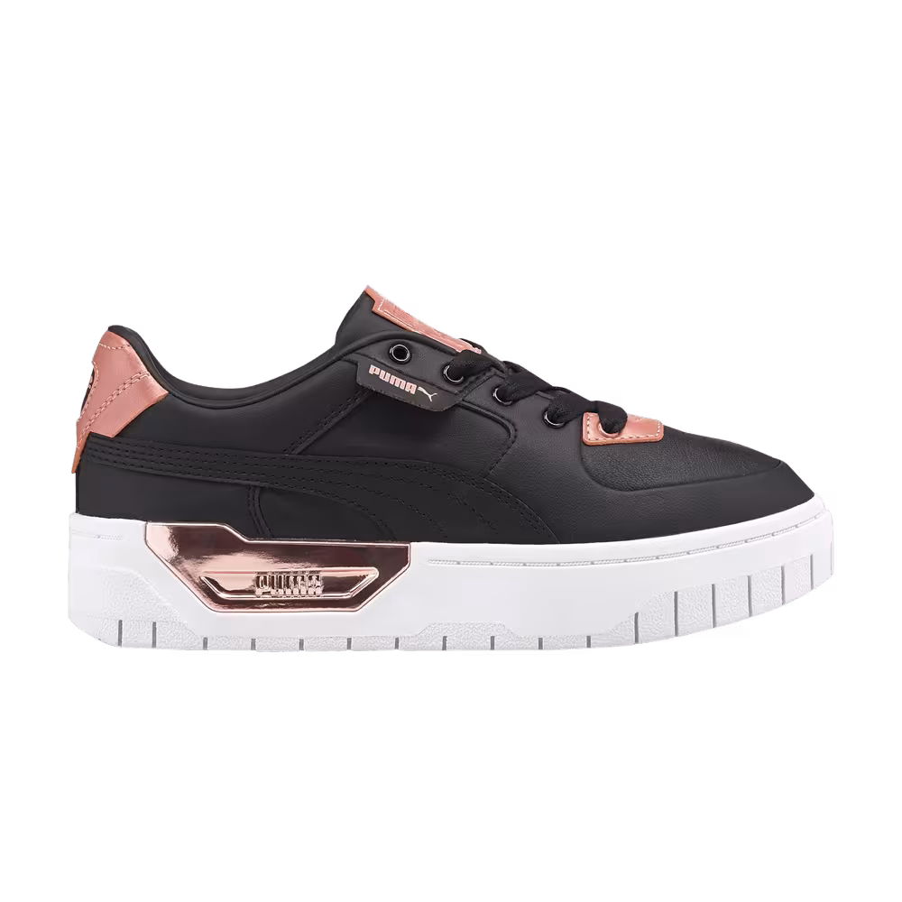 Puma Women's Cali Dream Metal Black Rose Gold