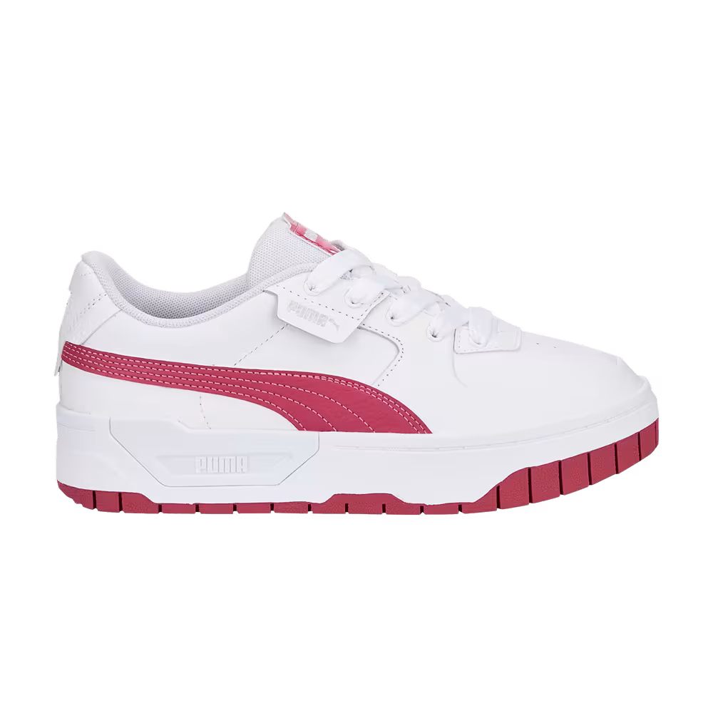 Puma Women's Cali Dream Leather White Dusty Orchid