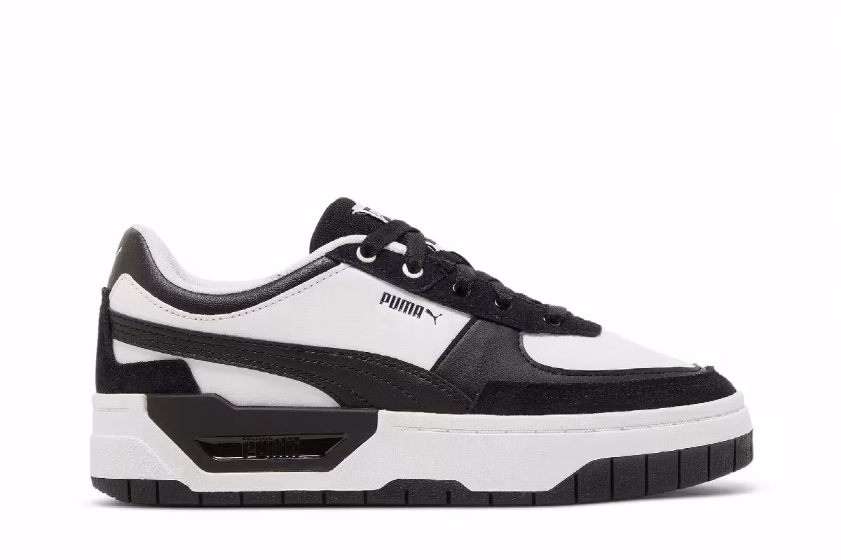 Puma Women's Cali Dream Tweak - Black White, view 2