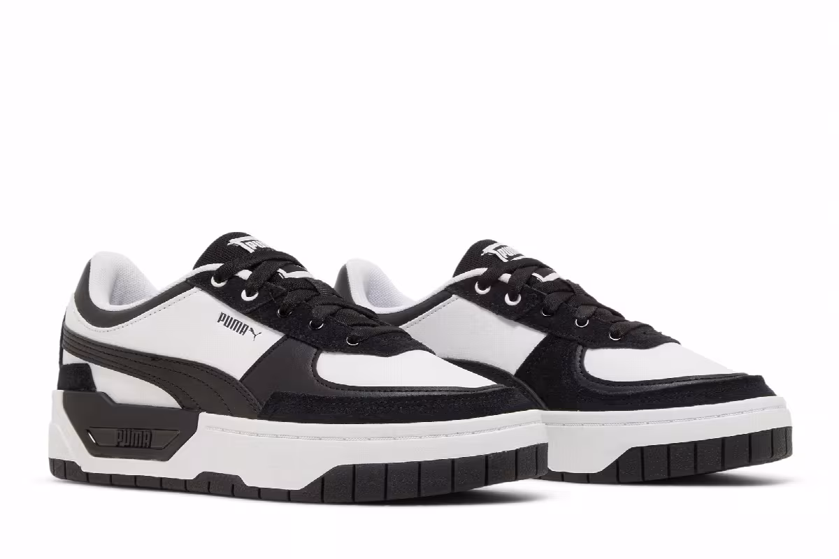 Puma Women's Cali Dream Tweak - Black White, view 9