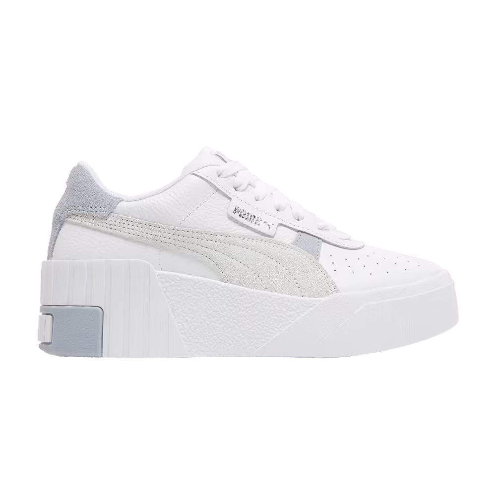Puma Women's Cali Wedge Mix White Nimbus Cloud