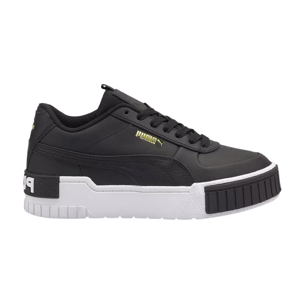 Puma Cali Sport Jr Black White