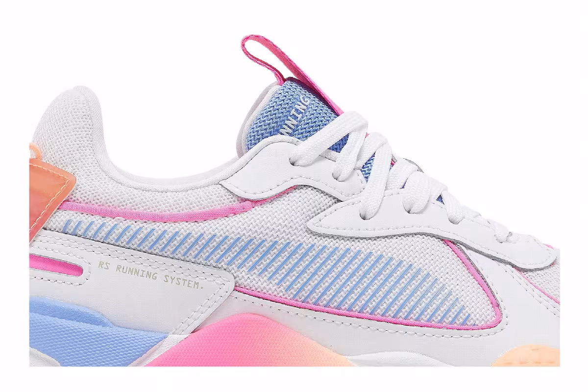 Puma Women's RS-X Pop White Luminous Pink, view 3
