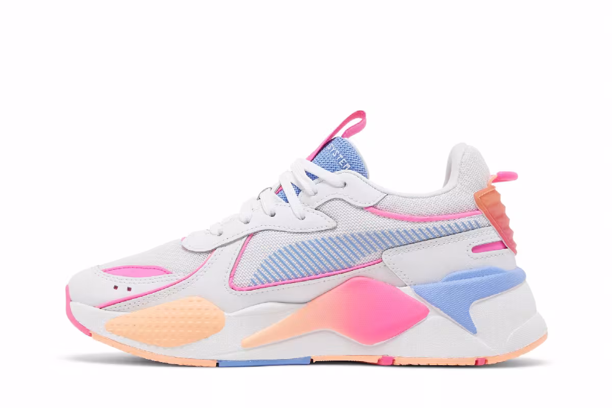 Puma Women's RS-X Pop White Luminous Pink, view 4