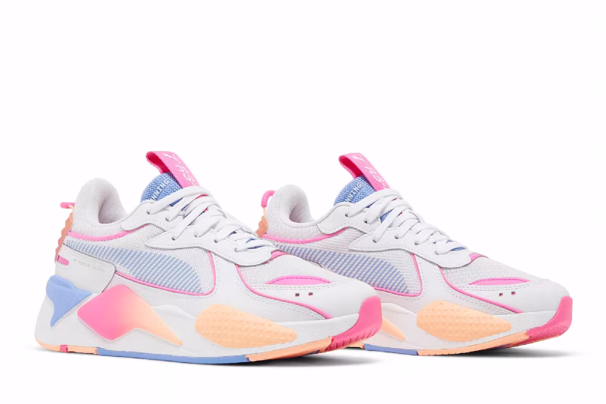 Puma Women's RS-X Pop White Luminous Pink, view 9