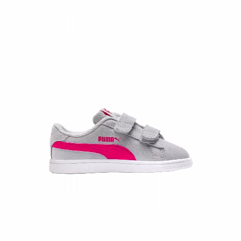 Puma Smash v2 Suede Infant 'Grey Violet Beetroot Purple'