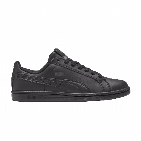 Puma Smash Fun Leather Jr 'Triple Black'