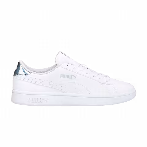 Puma Smash v2 Big Kid 'Mirror Metallic - White Silver'