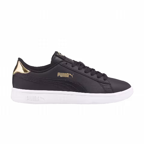 Puma Smash v2 Big Kid 'Mirror Metallic - Black Team Gold'