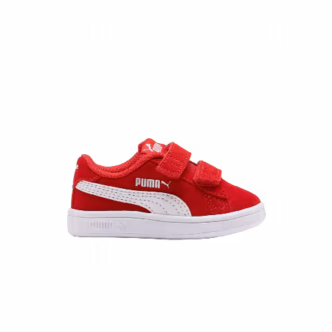 Puma Smash v2 Suede Infant 'High Risk Red'