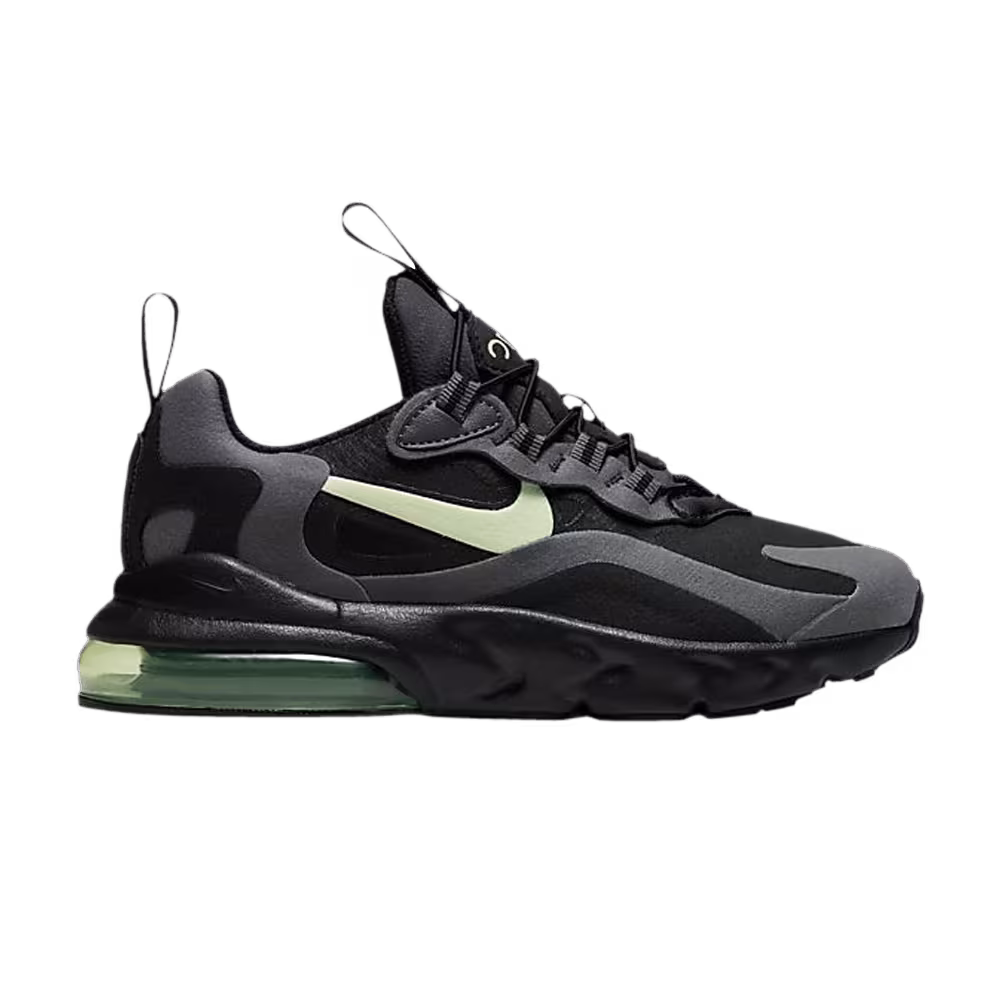 Nike Air Max 270 React PS Black Barely Volt