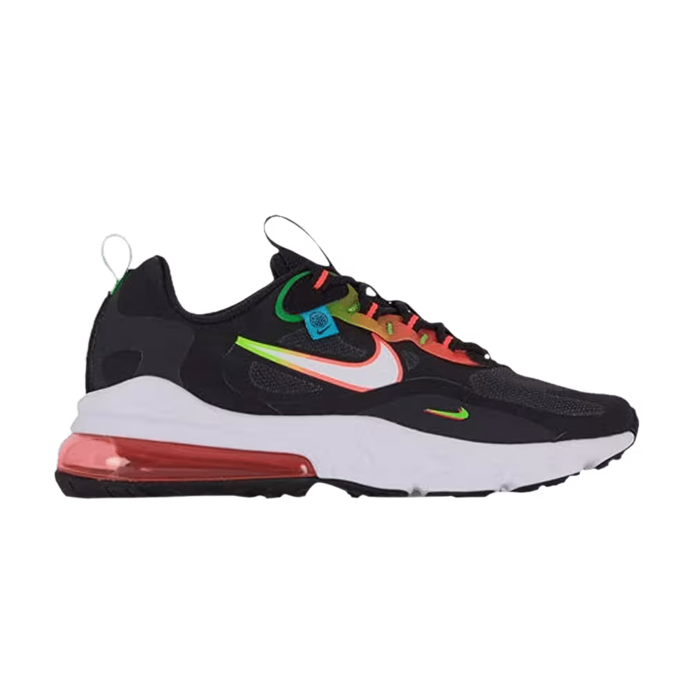 Nike Air Max 270 React GS Worldwide Pack - Black