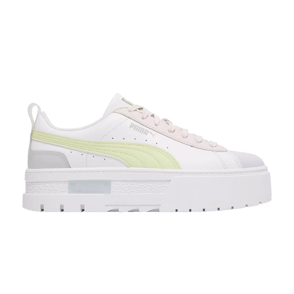 Puma Women's Mayze Leather White Arctic Ice