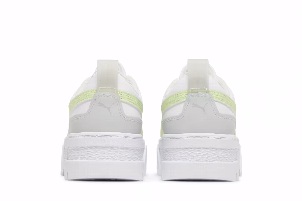 Puma Women's Mayze Leather White Arctic Ice, view 7