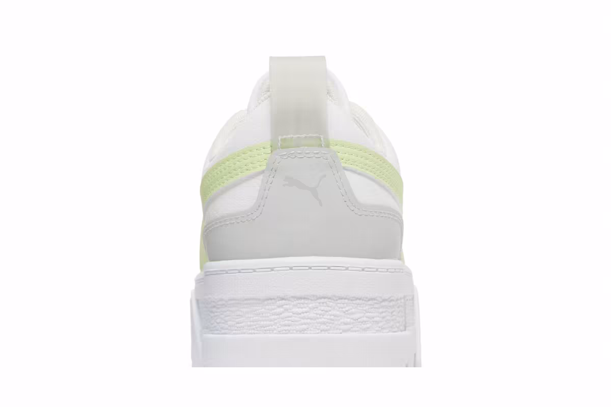 Puma Women's Mayze Leather White Arctic Ice, view 8