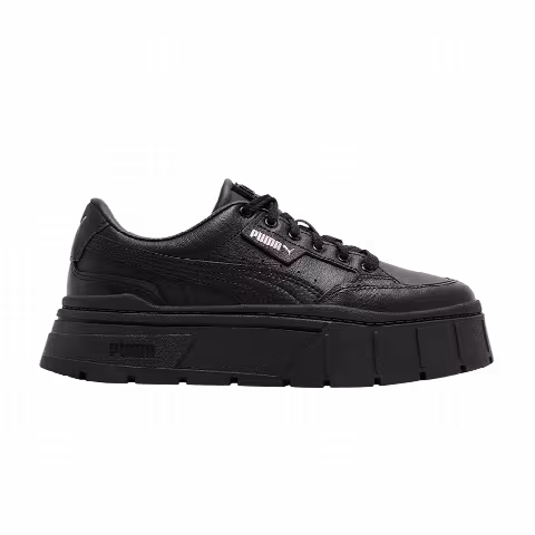 Puma Wmns Mayze Stack Leather 'Black'