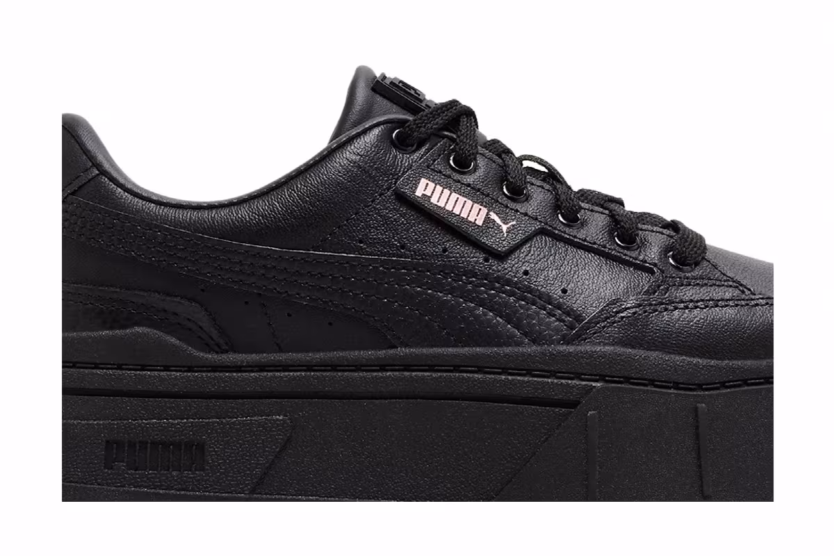 Puma Women's Mayze Stack Leather Black, view 3