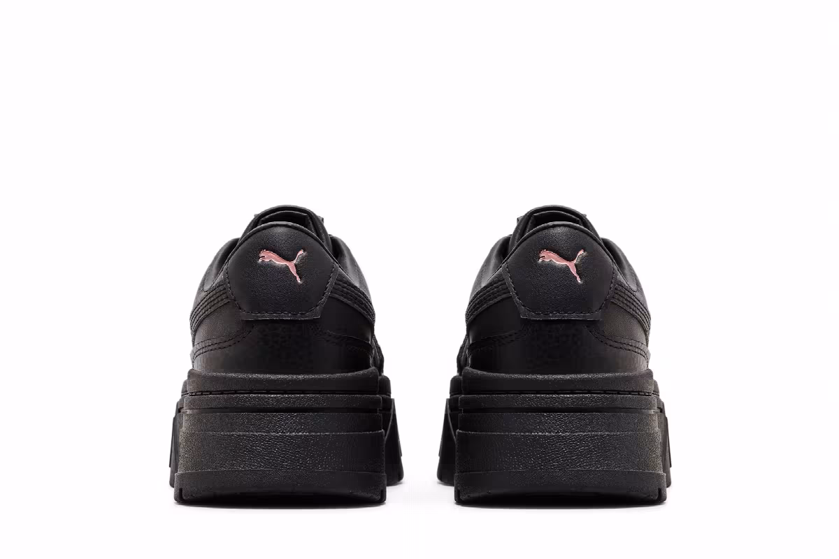 Puma Women's Mayze Stack Leather Black, view 7