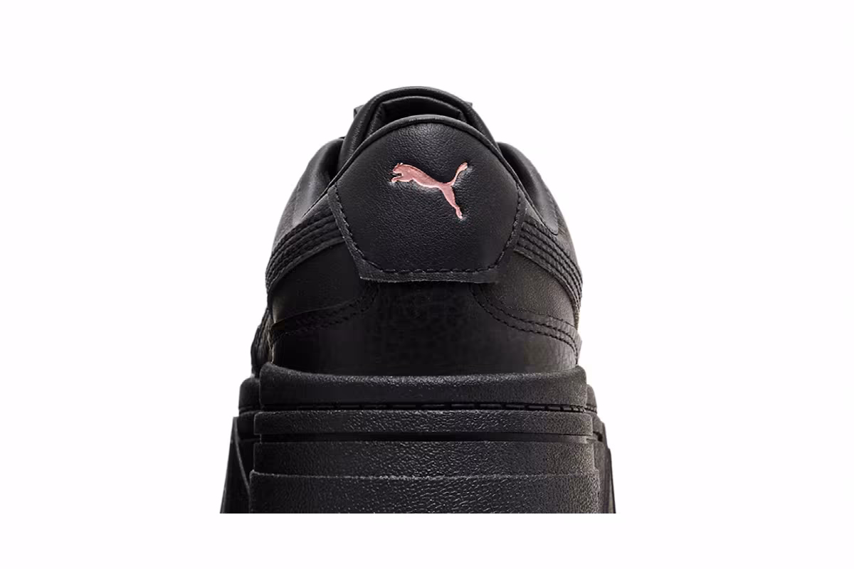 Puma Women's Mayze Stack Leather Black, view 8