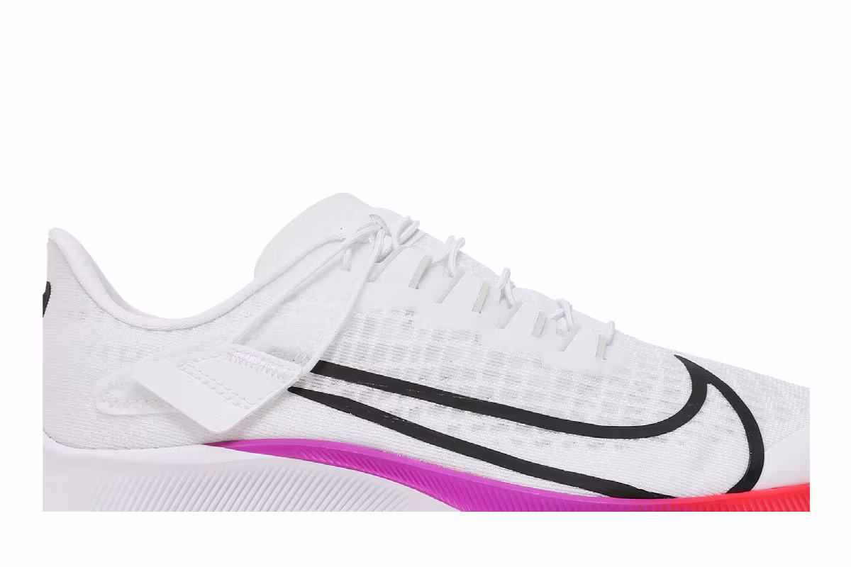 Nike Women's Air Zoom Pegasus 37 FlyEase White Multi-Color, view 3