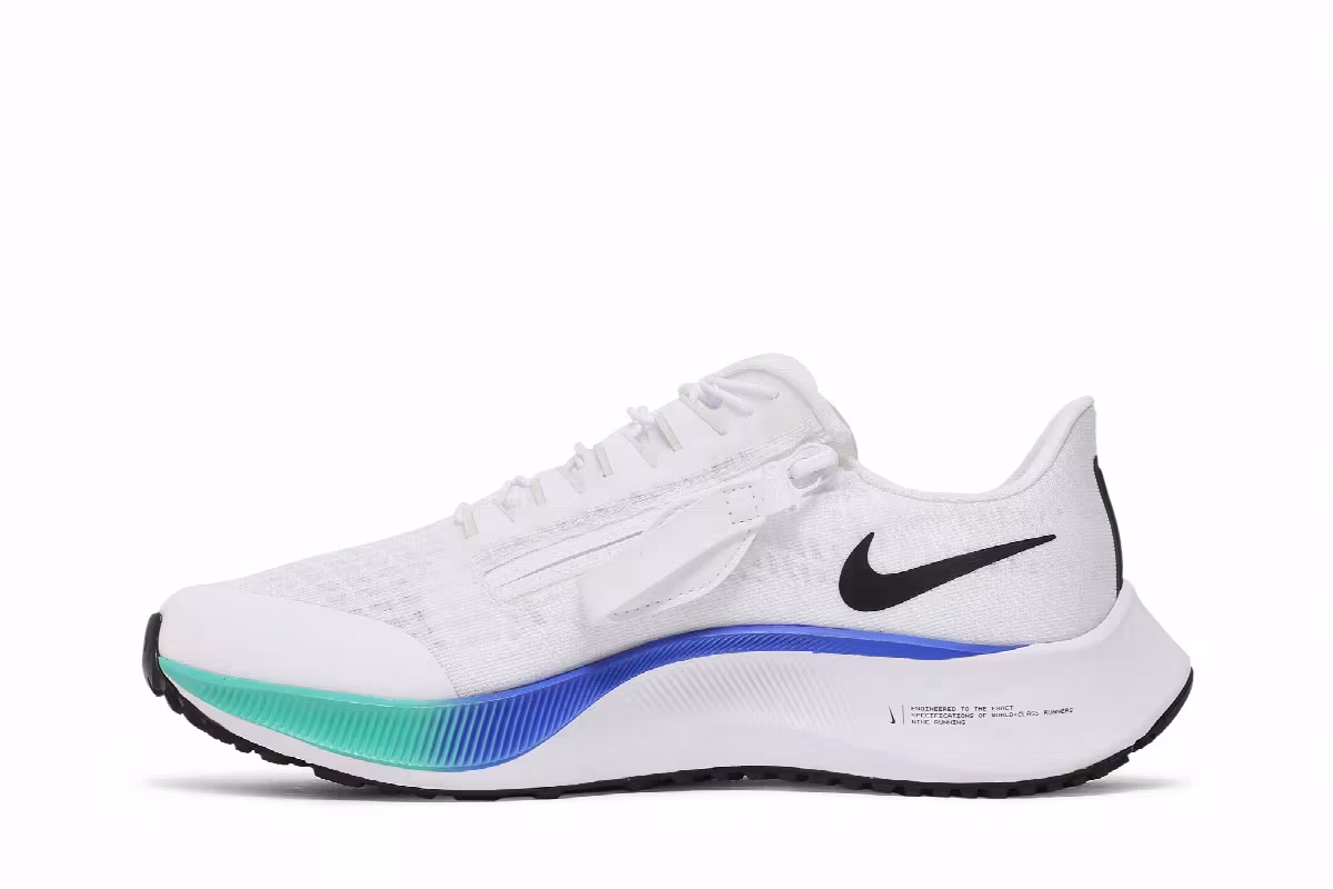 Nike Women's Air Zoom Pegasus 37 FlyEase White Multi-Color, view 4