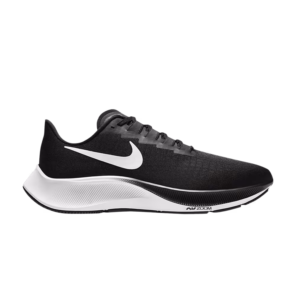Nike Air Zoom Pegasus 37 Extra Wide Black White