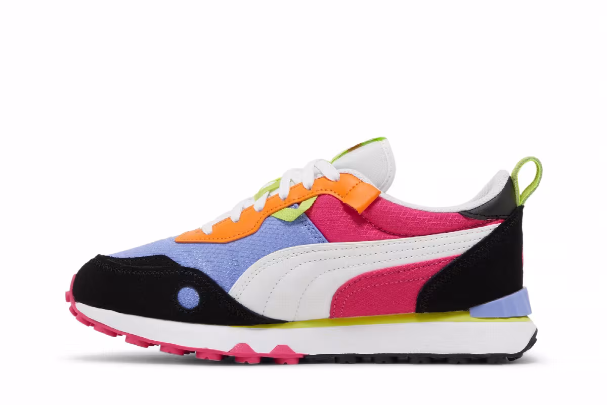 Puma Women's Rider FV Black Multi-Color, view 4