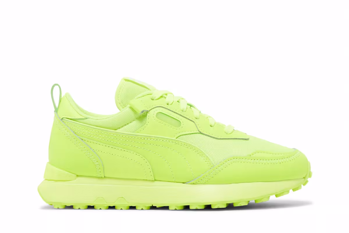 Puma Women's Rider FV Summer Squeeze Future Vintage - Lemon Lime, view 2