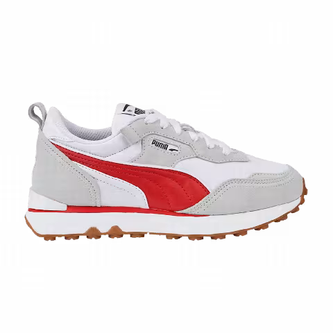 Puma Rider FV Big Kid 'Essentials - Platinum Grey Red'