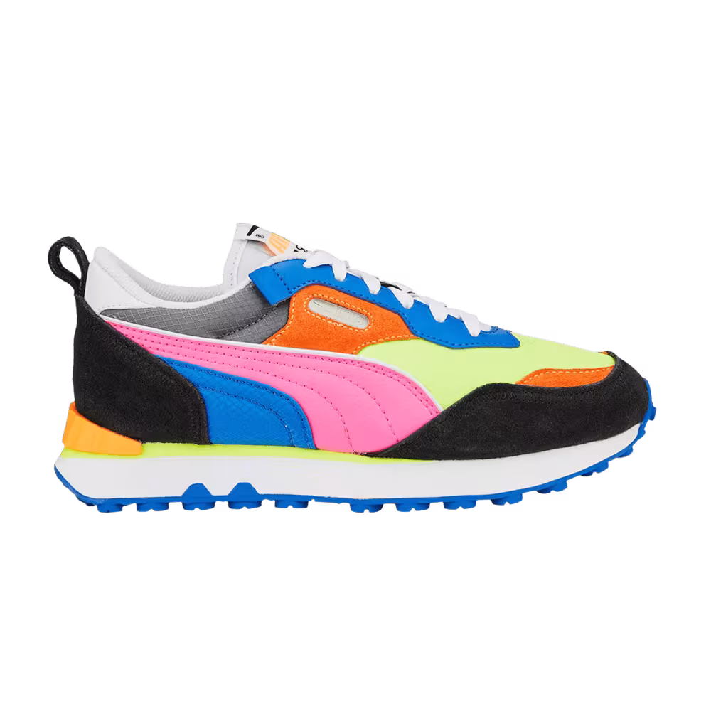 Puma Rider FV Jr Future Vintage - Lime Squeeze Royal
