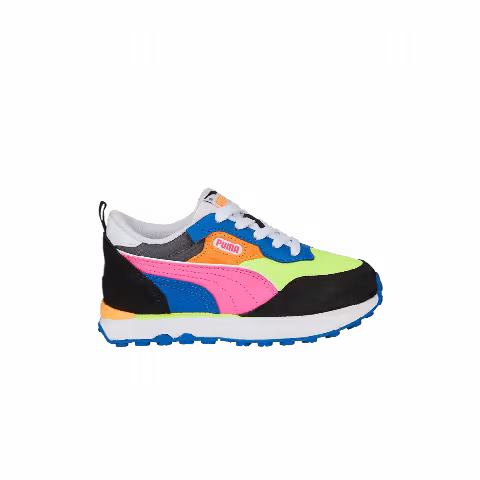 Puma Rider FV Little Kid 'Lime Squeeze Black Royal'