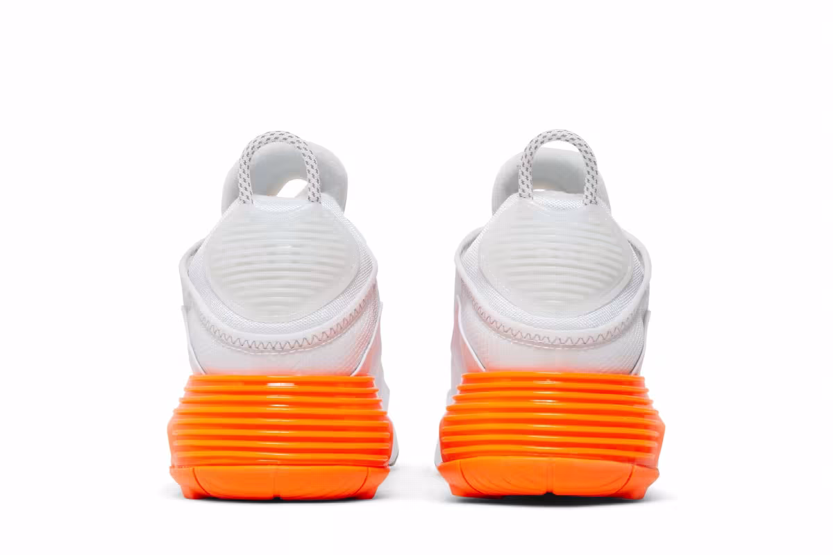 Nike Air Max 2090 White Total Orange, view 7
