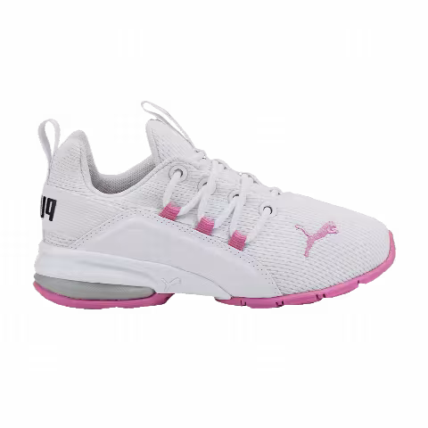 Puma Axelion Mesh Little Kid 'White Opera Mauve'