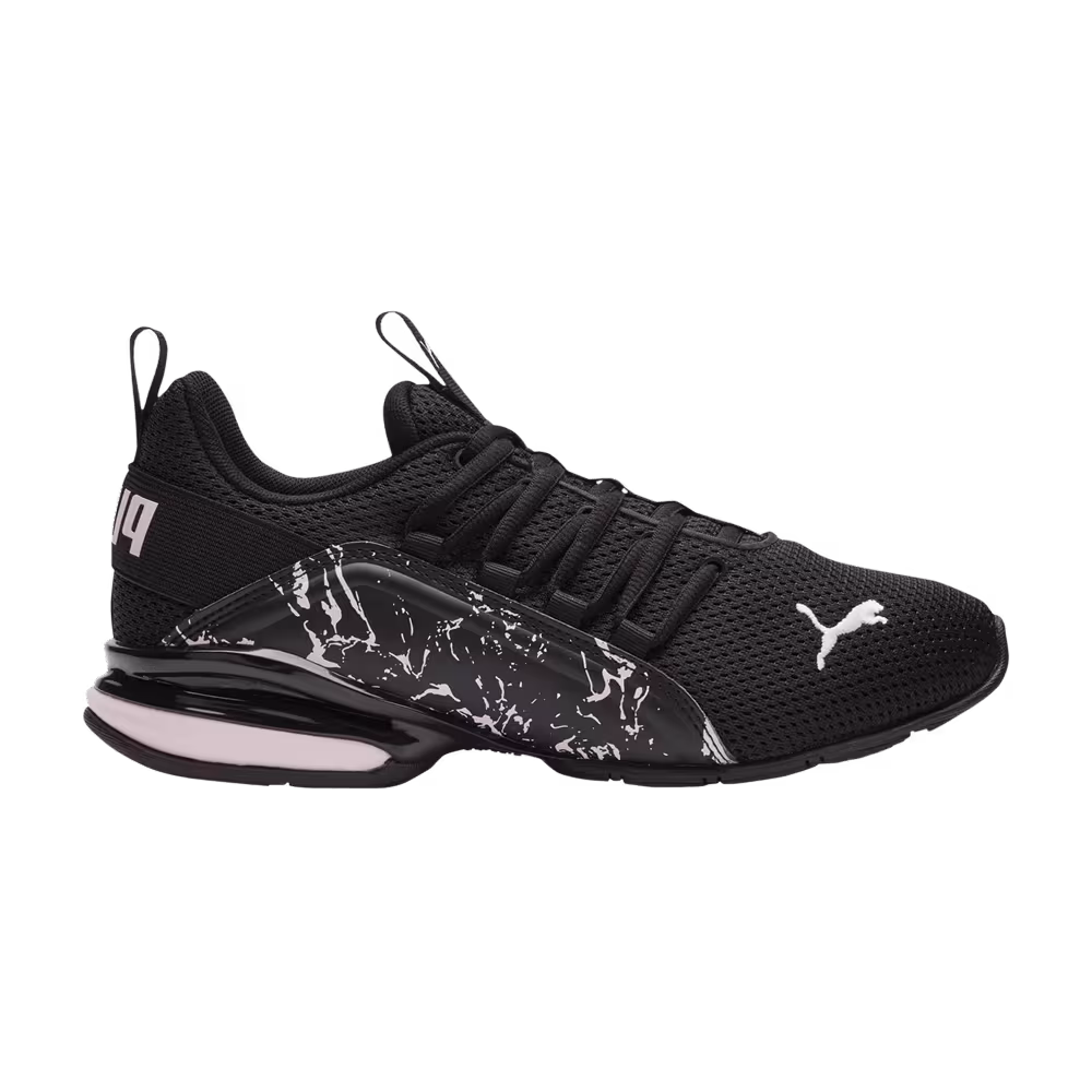 Puma Women's Axelion Black Marble
