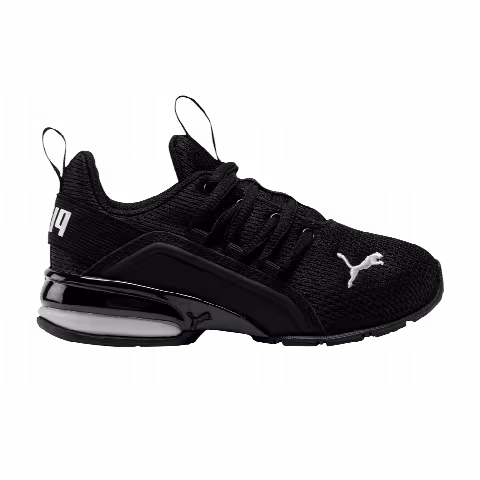 Puma Axelion Little Kid 'Black Silver'