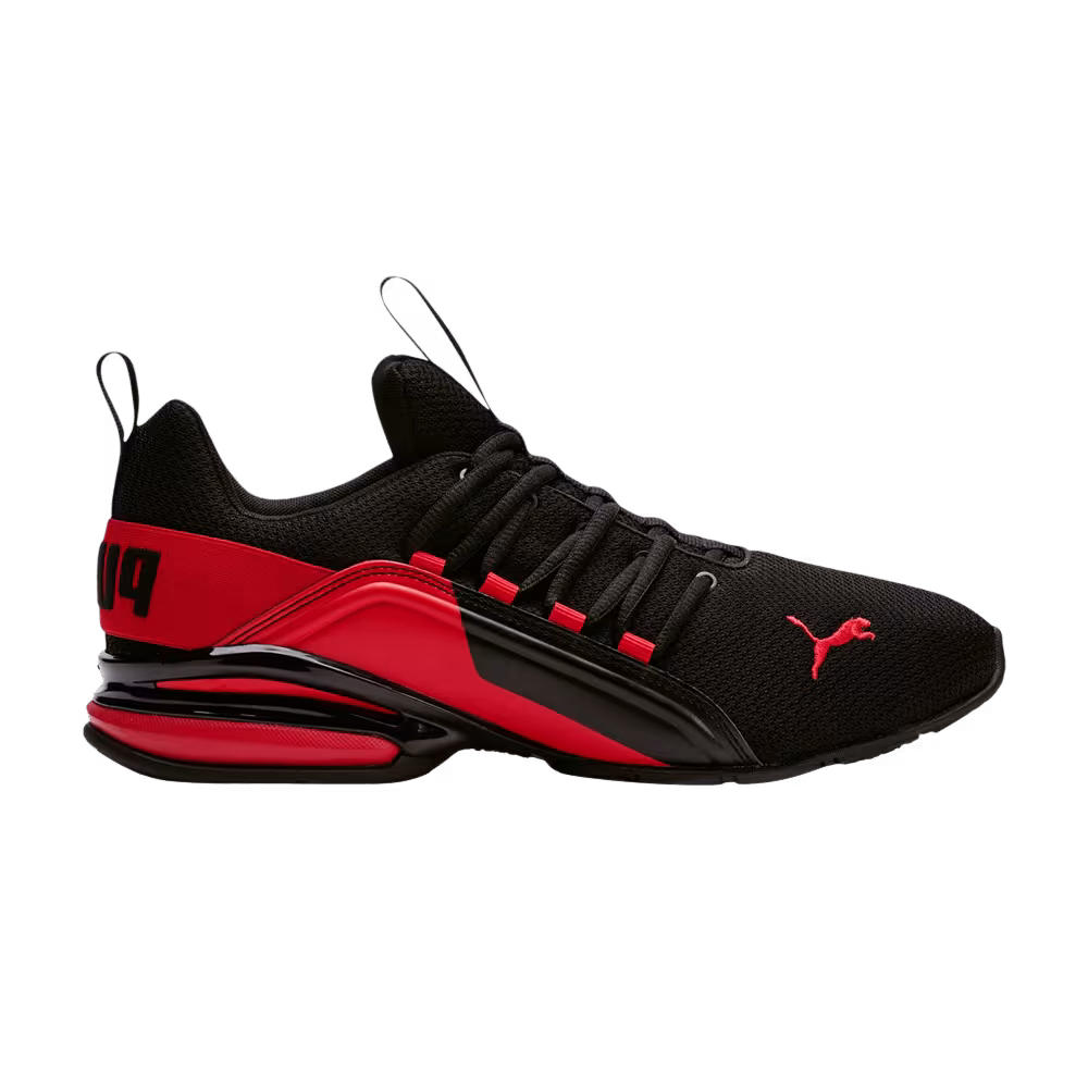 Puma Axelion Break Black High Risk Red