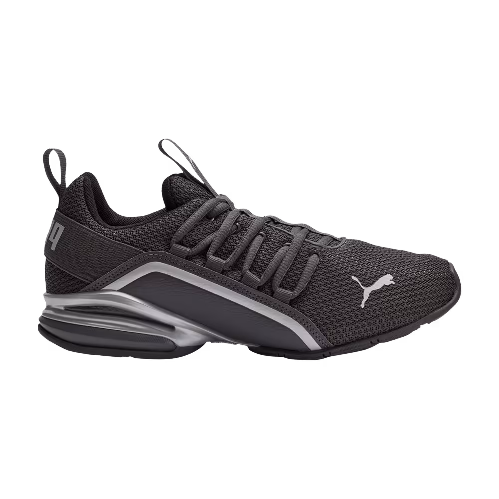 Puma Women's Axelion Metallic Asphalt Silver