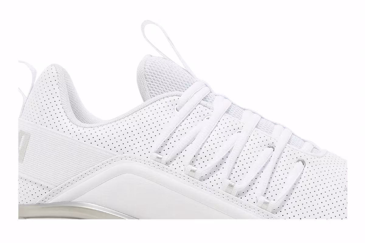 Puma Axelion Perf Wide White Silver, view 3