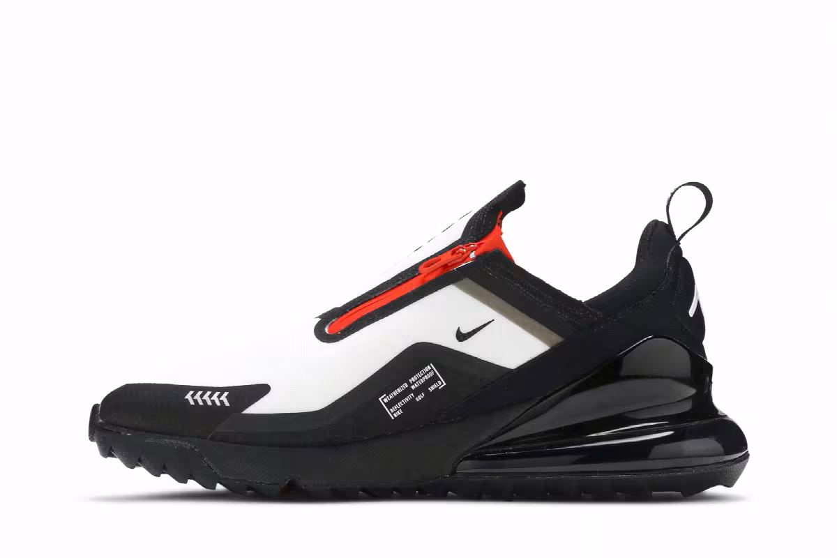 Nike Air Max 270 Shield Golf Black Team Orange, view 4