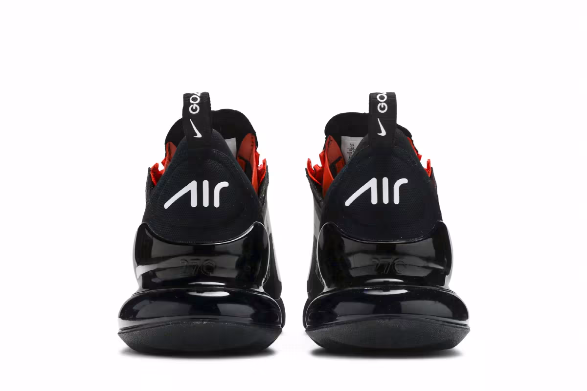 Nike Air Max 270 Shield Golf Black Team Orange, view 7