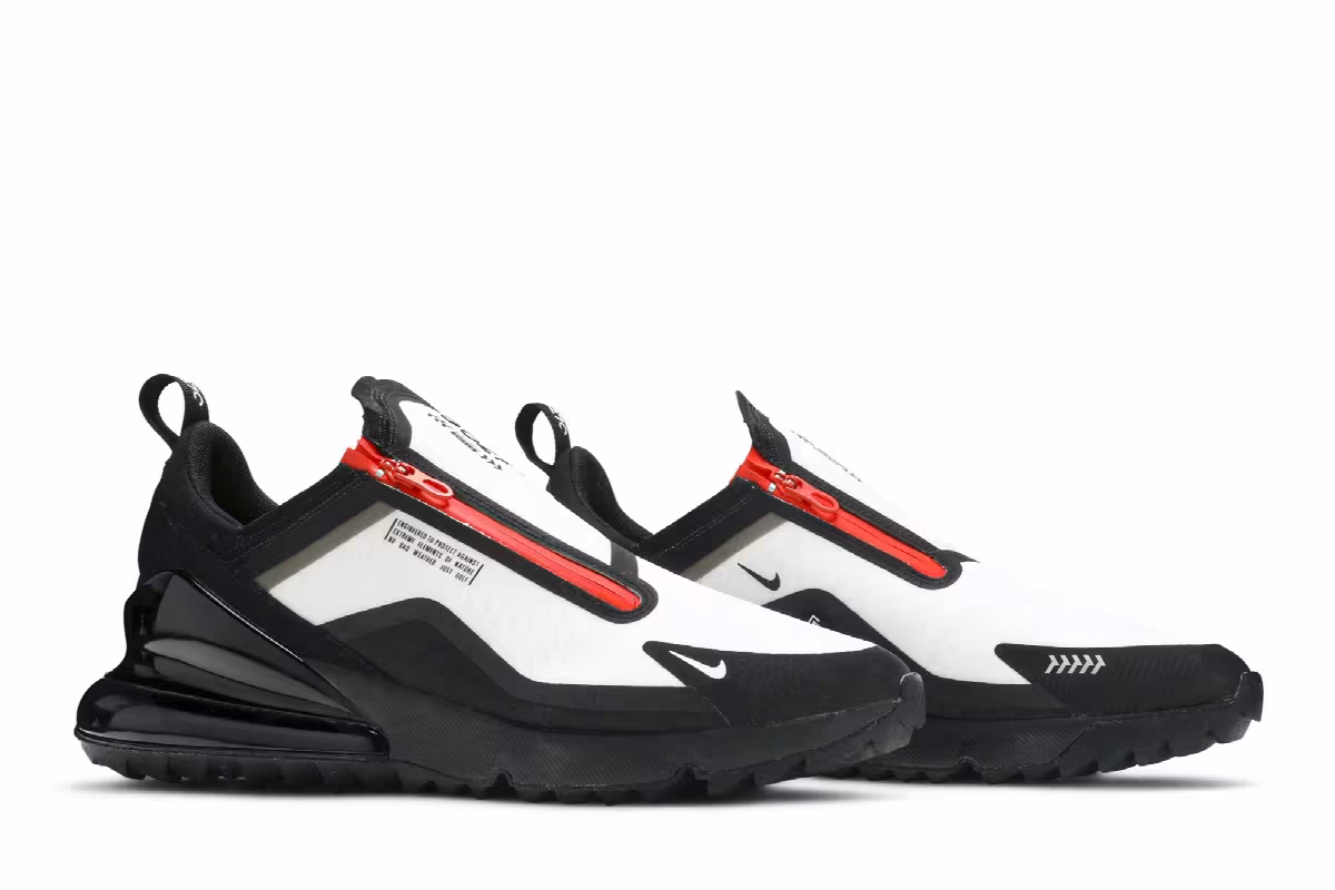 Nike Air Max 270 Shield Golf Black Team Orange, view 9