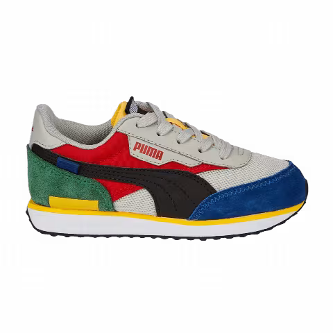 Puma Future Rider Splash Little Kid 'Burnt Red Grey Violet'